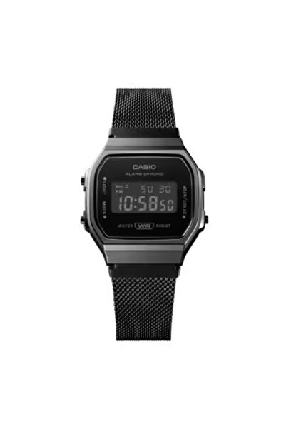 Casio CASIO Unisex Digital Grey Dial Watch - A168WEMB-1BDF