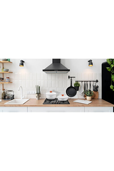 Zass Gourmet ZG-ACS 01 high-quality aluminum pot set, White