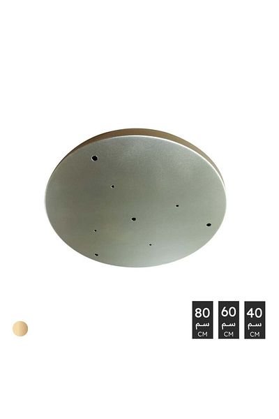 Ucandle Single cement lighting hanger available in several colors - yellow