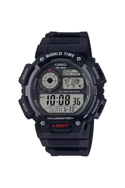 Casio CASIO Men's DIGITAL Grey Dial Watch - AE-1400WH-1A