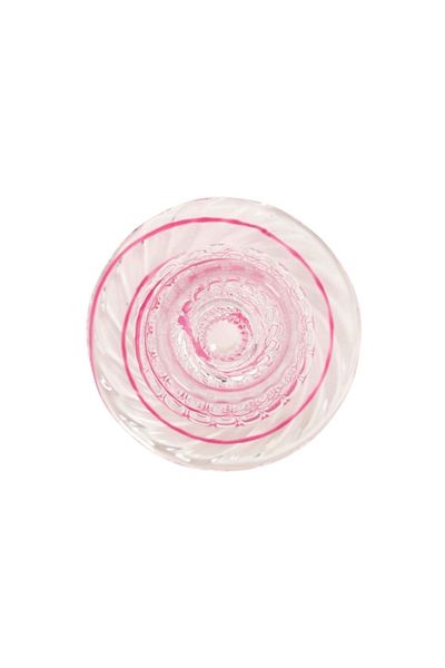 Pip Studio Glass stand, Pip Studio, Swirl Pink, 28 cm, Jolie collection