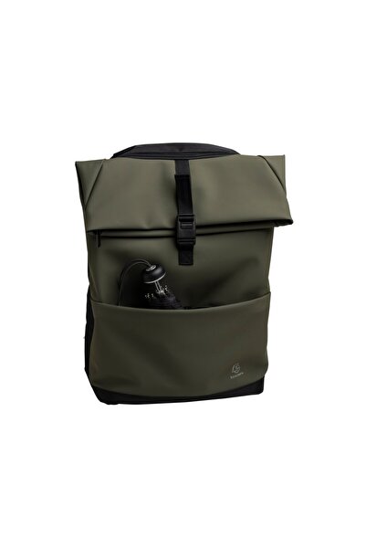 Exacompta 15.6" Exactive Young Laptop Backpack 17535E, Khaki