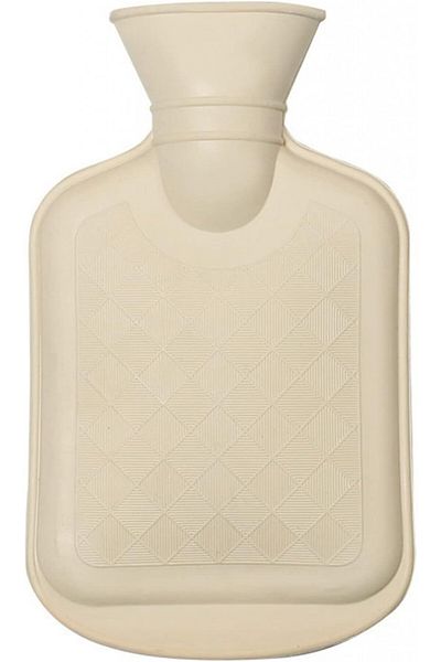 Nudiuhis hot water container, rubber, beige, 500 ml