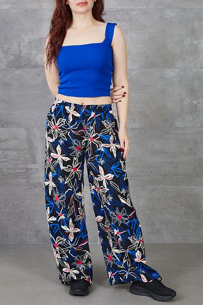 DPARİS Floral Patterned Trousers