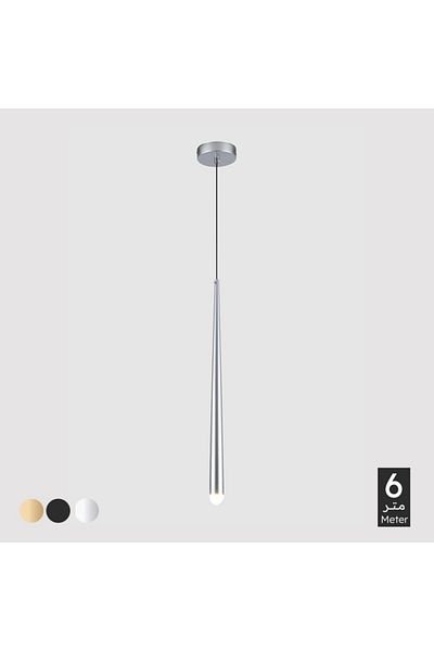 Ucandle Modern Gold and Black Ball Pendant Light - Black