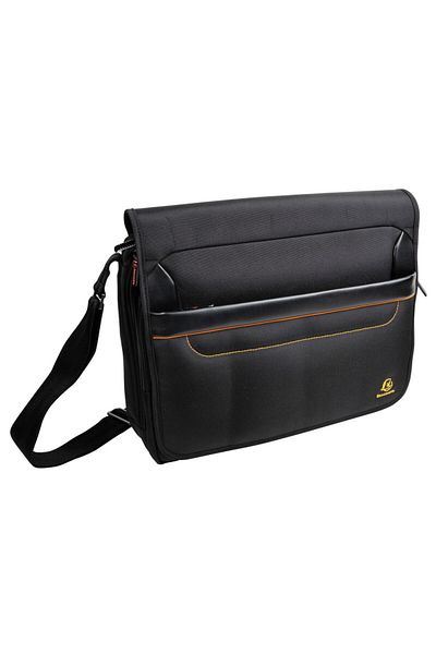 Exacompta 17234e Exactive Messenger 14" Laptop Bag, Black