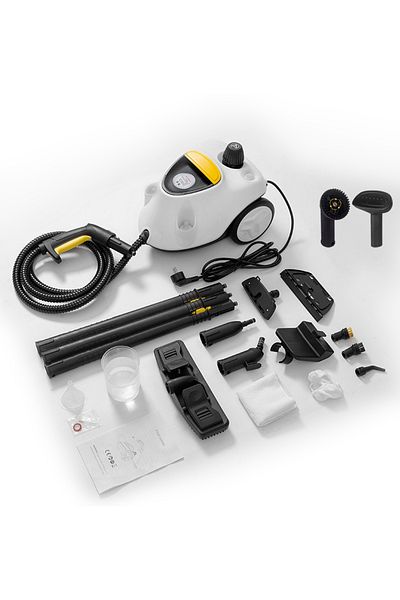 sharpdo 2100W Multifunctional Steam Cleaner for Floors, Carpets, Kitchens, Bathrooms, Tiles and Windows