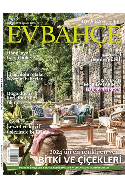 Doğan Burda Dergi Yayıncılık Ev Bahçe Rüya Bahçeler 2025-01