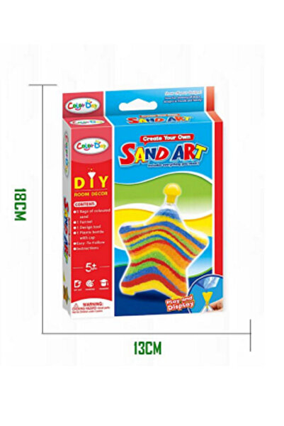 rexa مجموعة فن الرمل - مجموعة حرفية إبداعية للأطفال