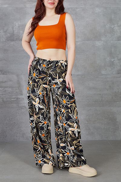 DPARİS Floral Patterned Trousers