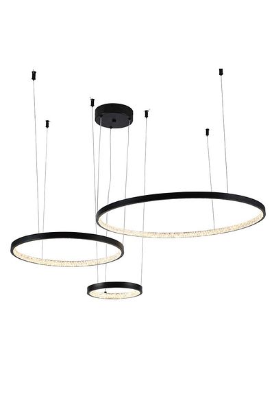 Ucandle LED Pendant Chandelier Interlocking Circles - 72W