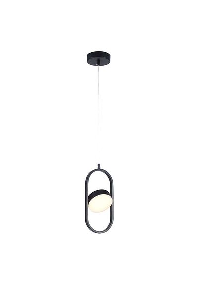 Ucandle Single Directional Pendant Chandelier - Black