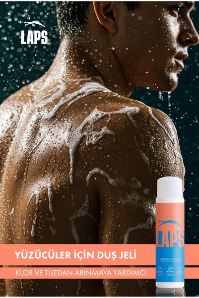 LAPS Shower Gel for Swimmers – Helps Remove Chlorine |   Sulfate-Free