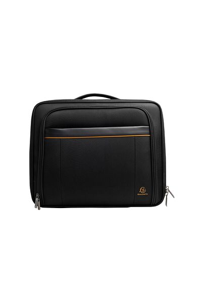 Exacompta Compact 2-wheeled laptop trolley 15.6" Exactive Exatrolley Exacompta 18334E, black