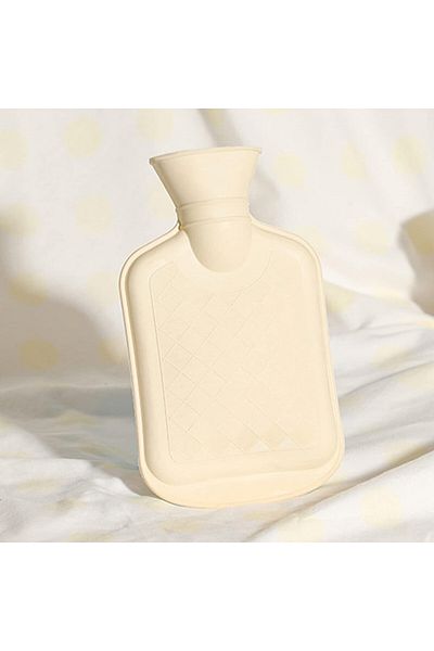 Nudiuhis hot water container, rubber, beige, 500 ml