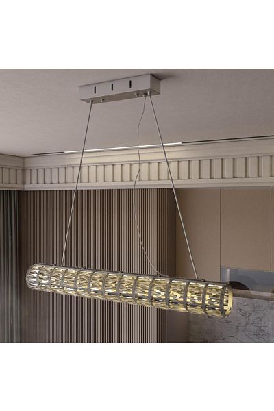 Ucandle 1m CCT Round LED Pendant Chandelier
