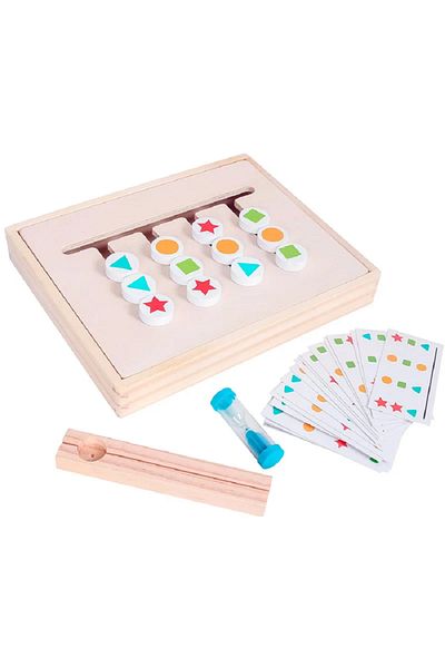 rexa Four-Color Blocks Puzzle Children Early Childhood Educational Toys