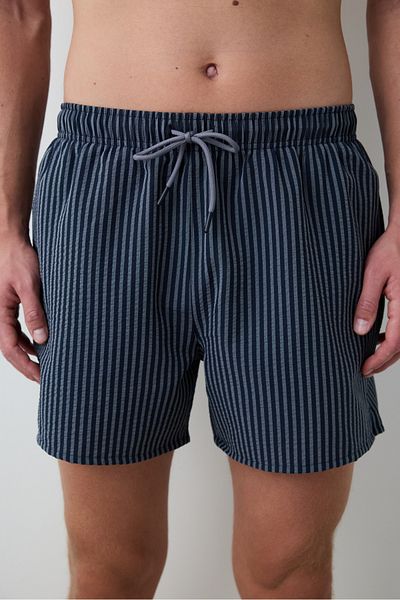 Penti Seagull Animal Patterned Mid Waist Herren Shorts Badeanzug