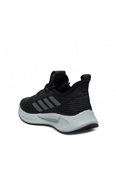 Tuğba Ortopedi 141 Εφηβικό Μαύρο/Γκρι Πλεκτό Άνετο Παπούτσια