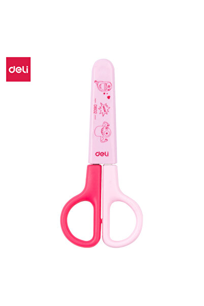 Deli Deli ED60200 School Scissors, 120mm, Assorted Colours – For School & Kids’ Crafts