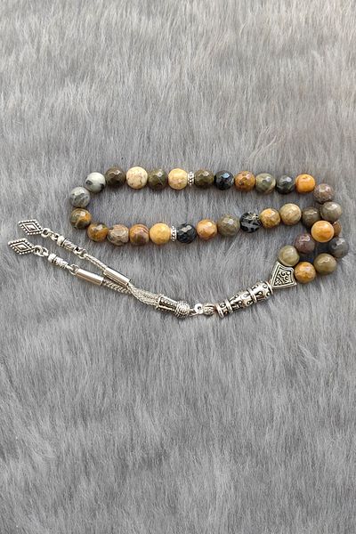 Chavin 8 mm Pietersite Stone Natural Stone Rosary Ey15