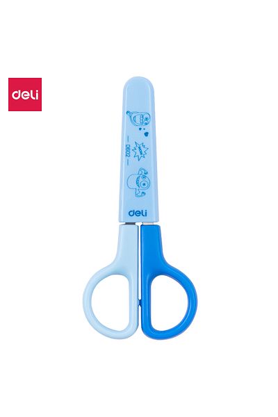 Deli Deli ED60200 School Scissors, 120mm, Assorted Colours – For School & Kids’ Crafts
