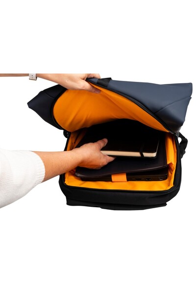 Exacompta 15.6" Exactive Young Laptop Backpack 17536E, Blue