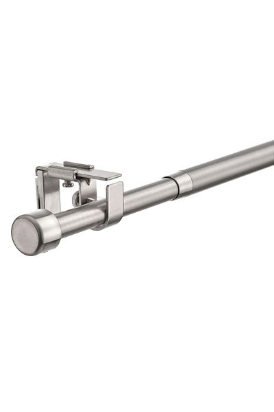 Binbirreyon Ρυθμιζόμενη κουρτινόξυλο ρουστίκ 120-210 cm με εξαρτήματα 19 mm KD102