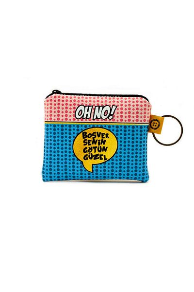 PALTO TASARIM  Your Ass Is Beautiful! Printed Coin Purse