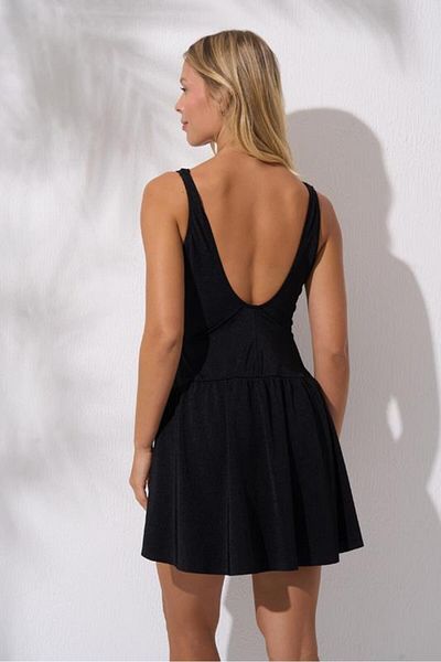 Pierre Cardin Double-breasted Shorts Dress Swimsuit241129