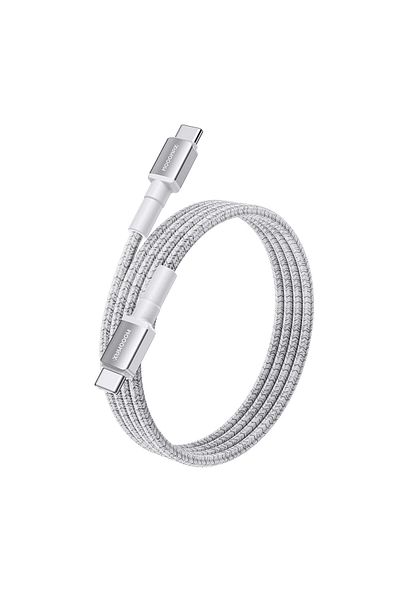 MOOGMAX 60W Type-C Charging Cable 1m - High-quality, durable fabric cord for data transfer and fast charging