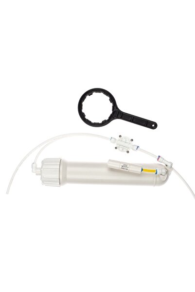 REVERSOSMOZARISU Su Arıtma Membran Filtre Kabı Seti (Çek Valf, Atık Kısıcı, D...