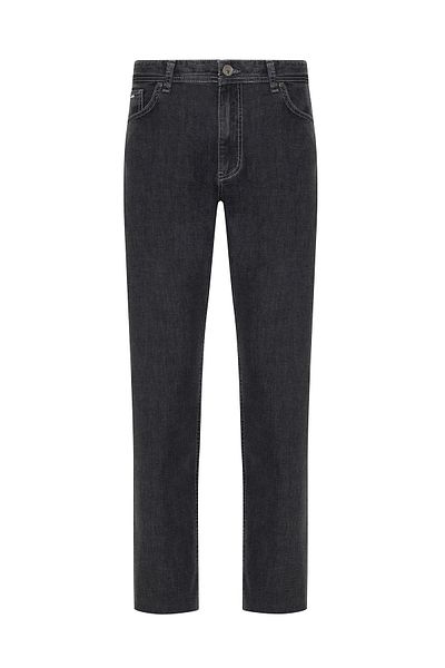 Gallus 5 Pocket Gray Stretch Regular Fit Slim Denim Trousers