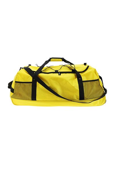 Maproworld Geantă de călătorie pliabilă cu roți, ProWorld – 110 litri, 80x32x37 cm, Galben neon