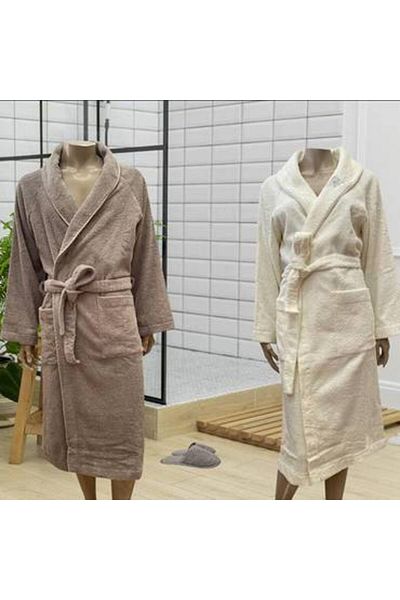 Canon Cannon Luxury Cotton Couples Bathrobe Set - 14 Pieces, Multicolor