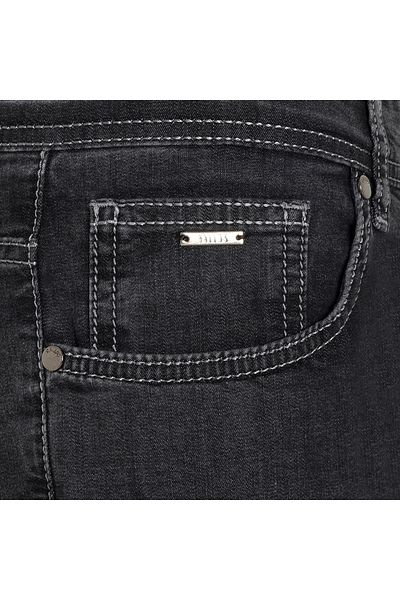 Gallus 5 Pocket Gray Stretch Regular Fit Slim Denim Trousers