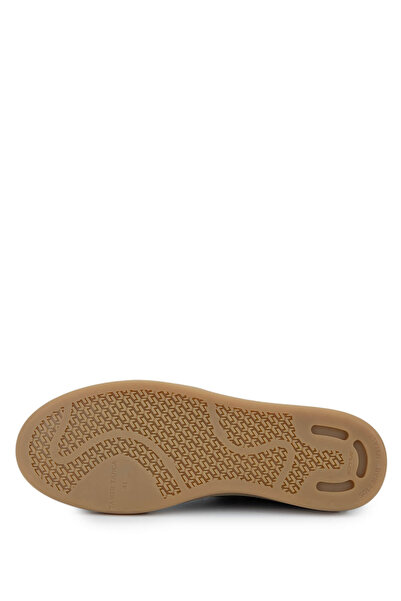 Tamer Tanca Men's Genuine Leather Khaki Sneakers & Sports Shoes