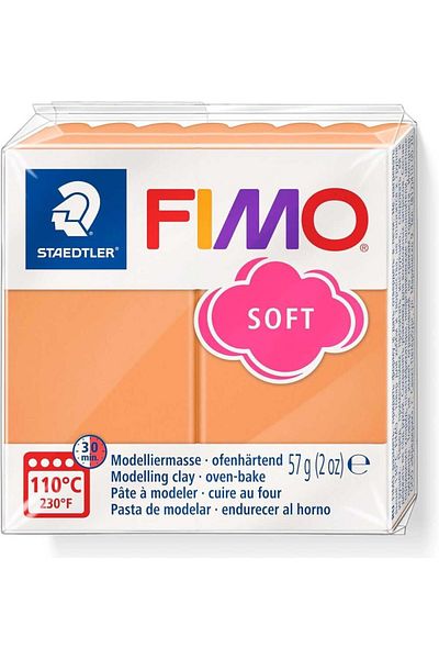 Bafimo FIMO Soft Trend Modeling Clay 57g Pastel Orange