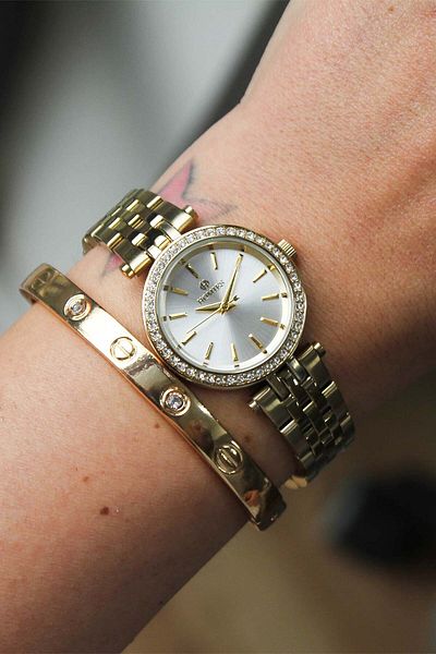 Homies Hm26048S01-2 Women Wrist Watch with Steel Cord