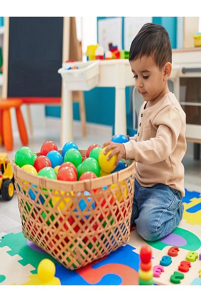 rexa Large Kids Ball Pit Play Tent | 100 Colorful Balls 7 cm