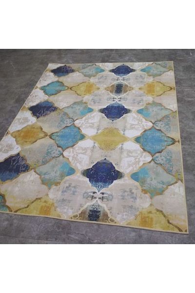 COOYA Interior Remodeling Warm Living Luxurious Modern Rectangular Anti-Slip Carpet Polypropylene