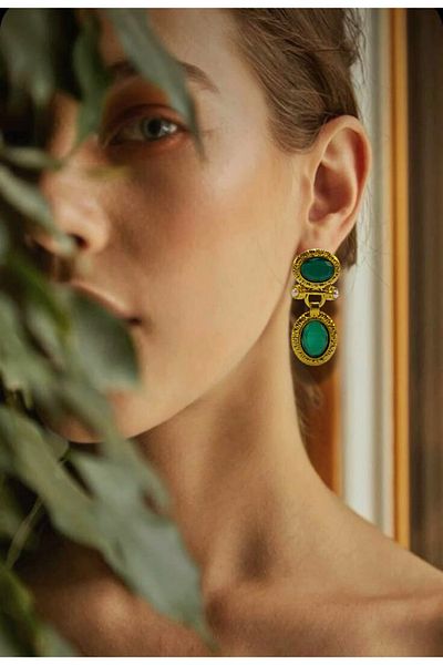 Sade Fashion Camellia Earrings