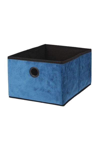 Gift Design Storage box, open, blue, 32x25x8 cm, Storage Solutions