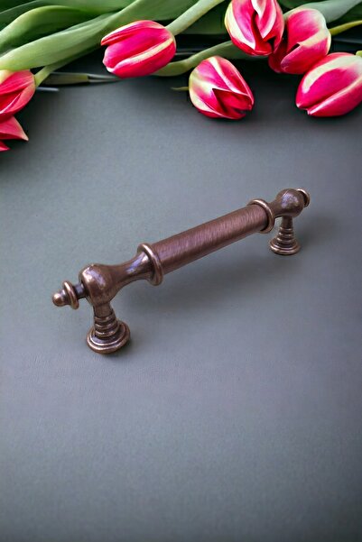 Dizaynhouse 192 mm Copper Color Elegant Series Antique Handle Elegant Furniture Handle for Cabinet and Drawer