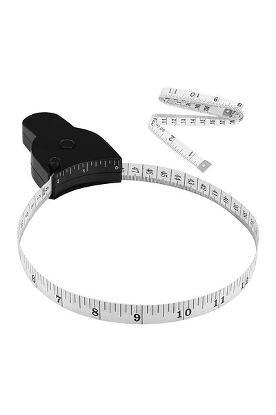 COOYA 2 Pcs Tape Measure Set, Body Tape Measure, Soft Tape Measure, 60inch (150cm), Retractable Measuring