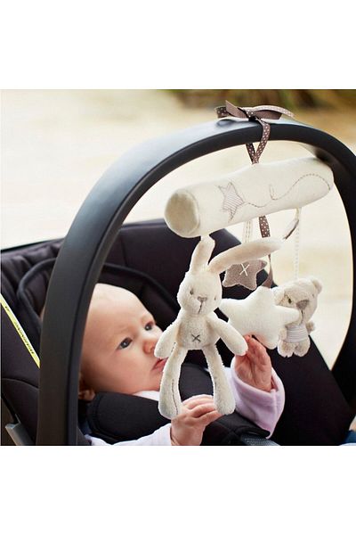 unbranded Musical Doll Toy for Attachment on Stroller or Baby Cot
