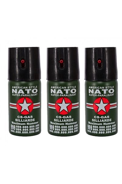 Nato Set 3 Spray NATO Paralizant de Buzunar