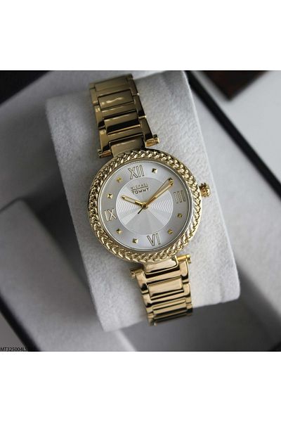 MICHAEL TOMMY Mt325004Lsb92 Women's Wristwatch with Steel Cord