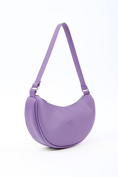 SHAKA Lilac Shk26 Single Compartment Faux Leather Hand and Shoulder Bag L:12 E:26 W:6 cm
