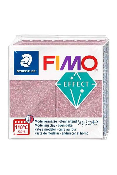 Bafimo FIMO Effect Modeling Clay 57g Antique Pink Galaxy